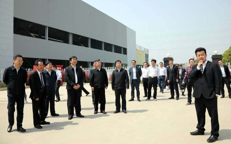 市委書記汪泉現場督查調研國茂減速機西部廠區項目？